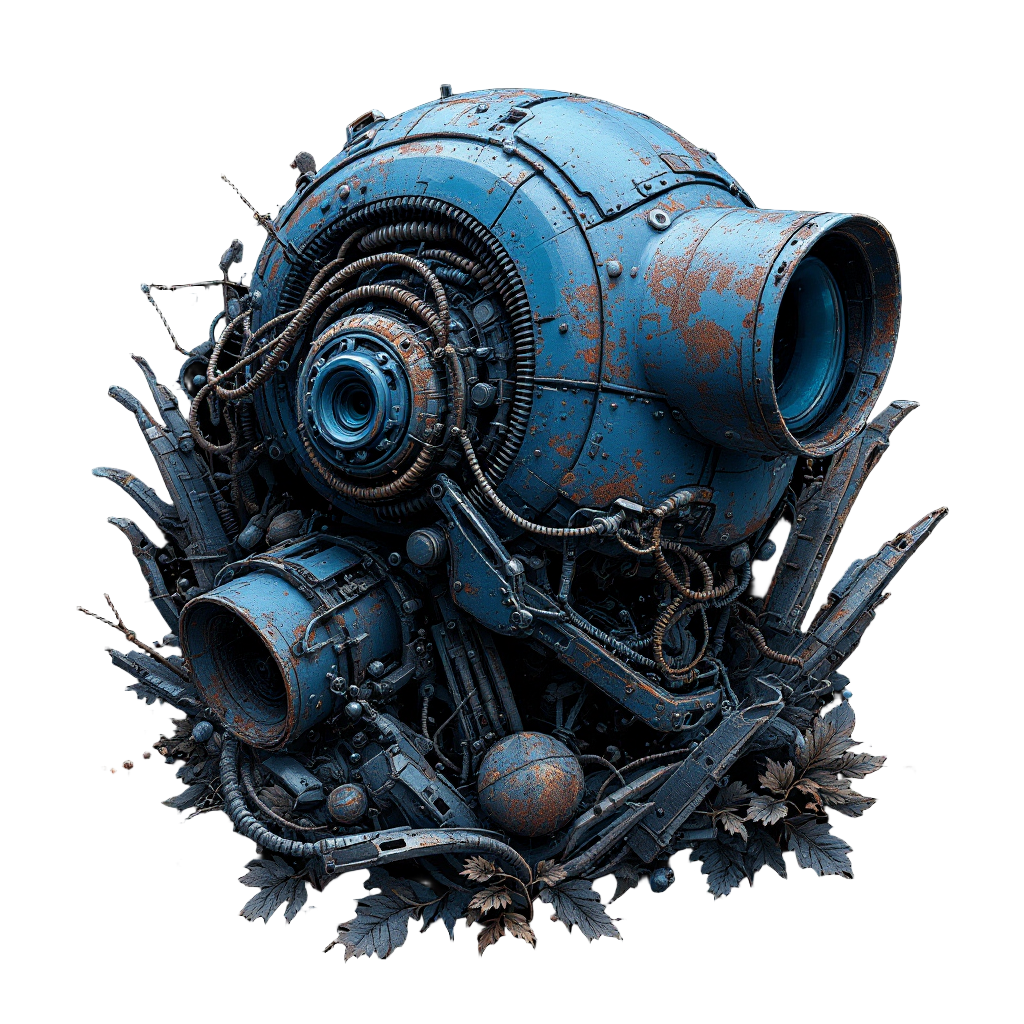 Rust & Reverie Steampunk Skull — Graphic