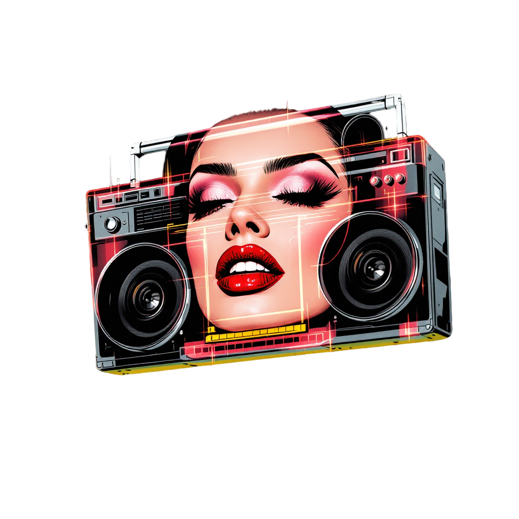 Neon Frequency — Graphic