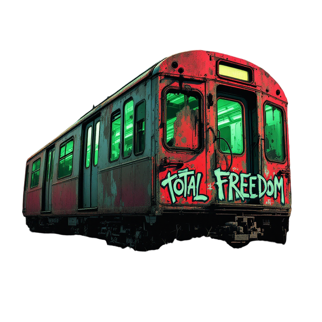 TOTAL FREEDOM DERAILED — Graphic