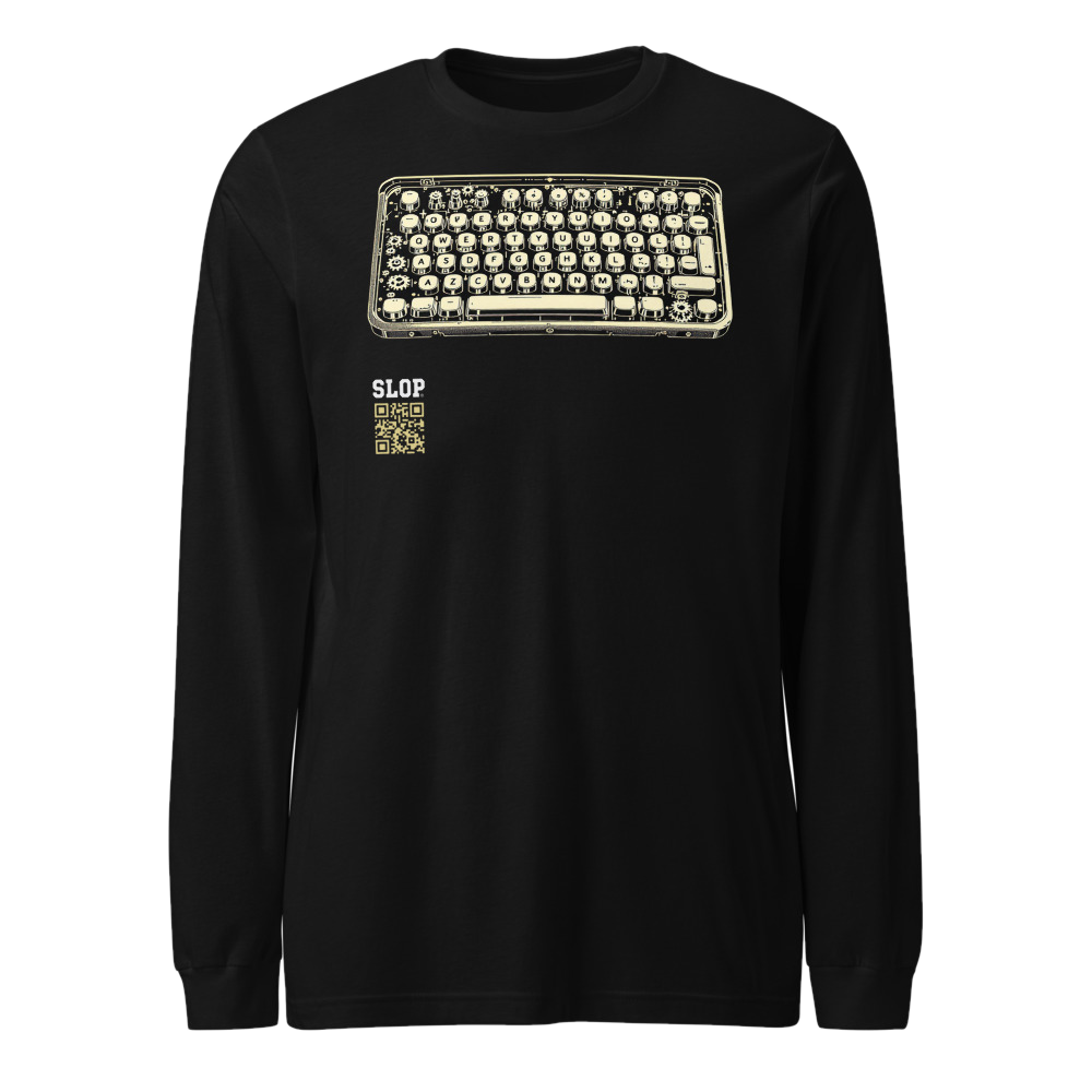 Typewriter Dreams Mechanical Soul — Long Sleeve