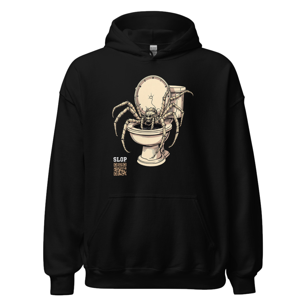 Bathroom Spider Throne — Hoodie