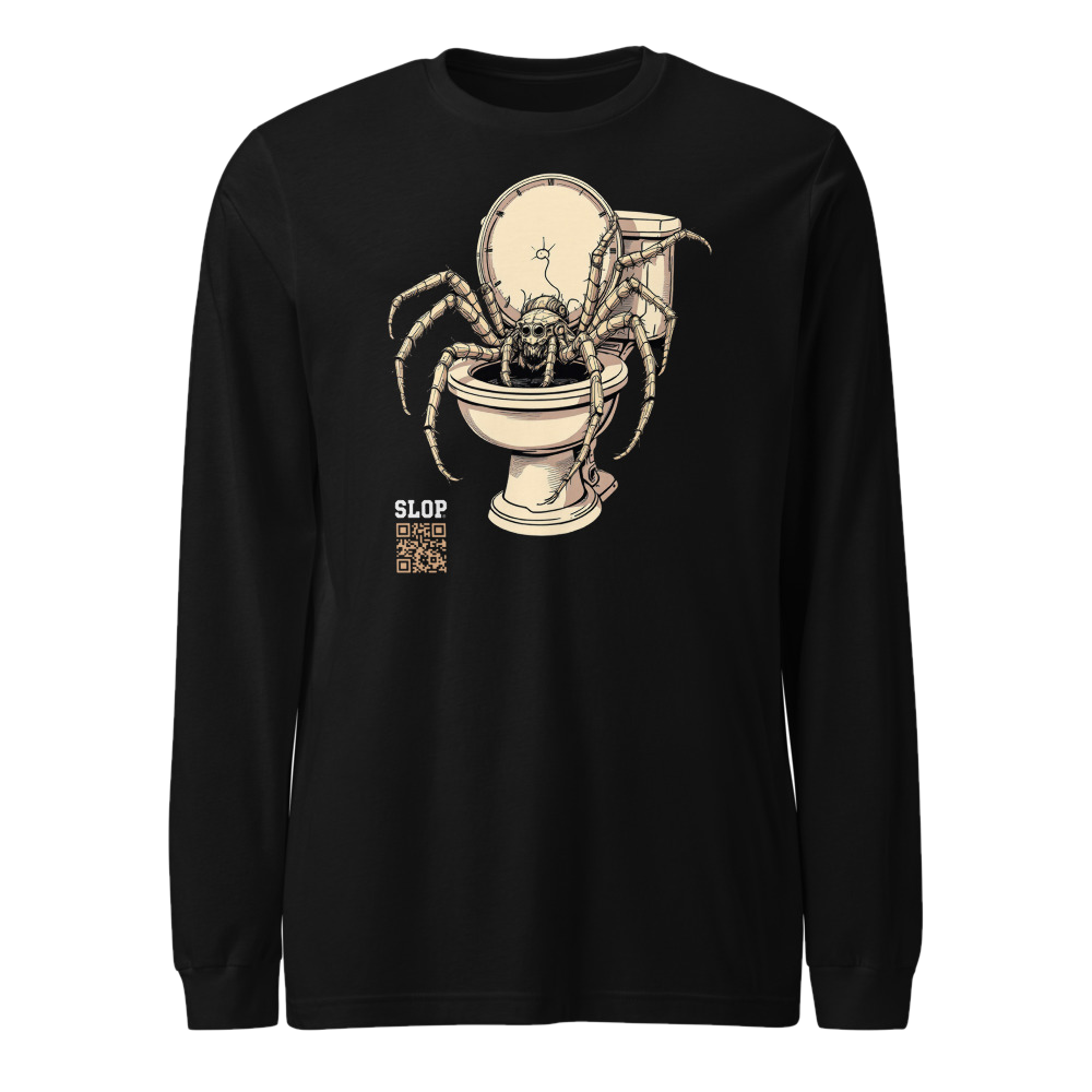 Bathroom Spider Throne — Long Sleeve