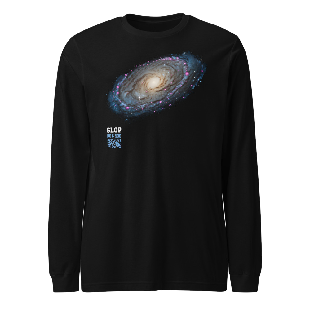 Cosmic Collision: Where Galaxies Kiss — Long Sleeve