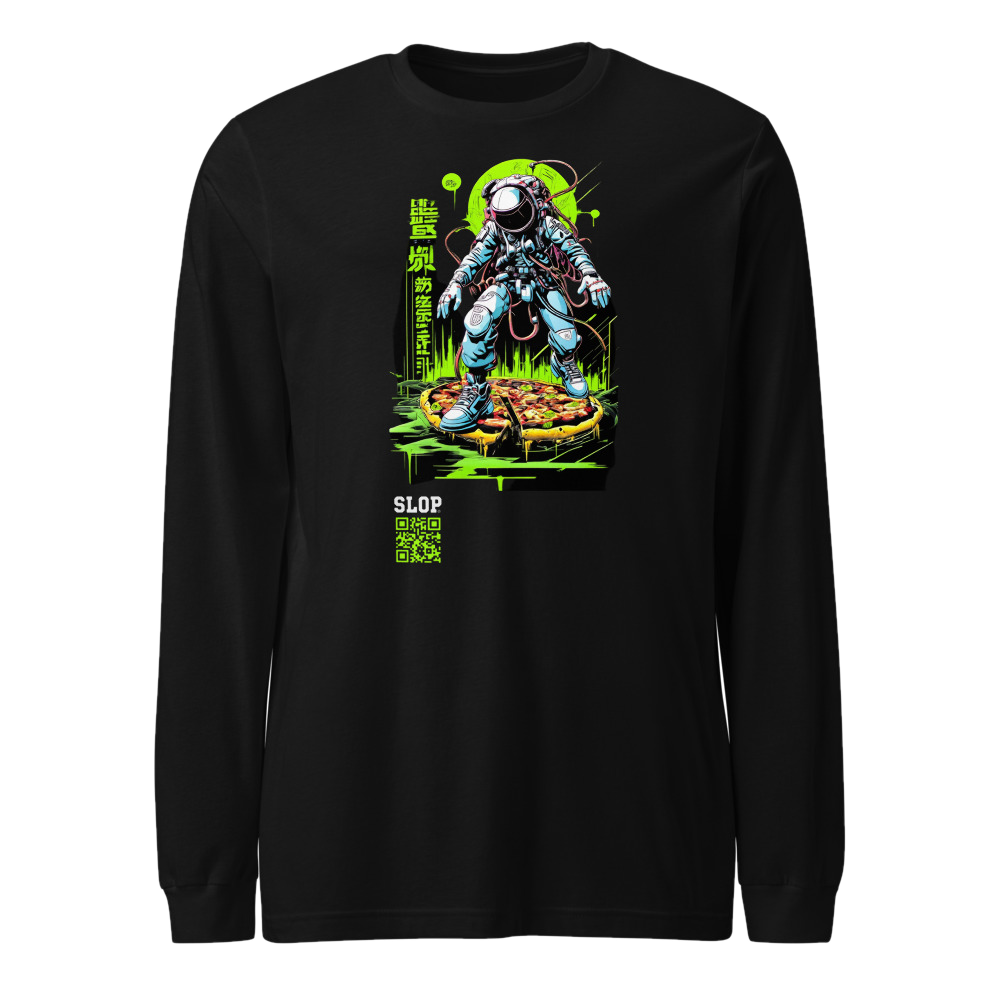 Lunar Pizza Party Astronaut — Long Sleeve