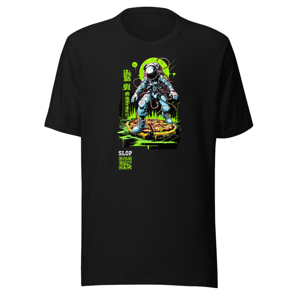 Lunar Pizza Party Astronaut — Tee