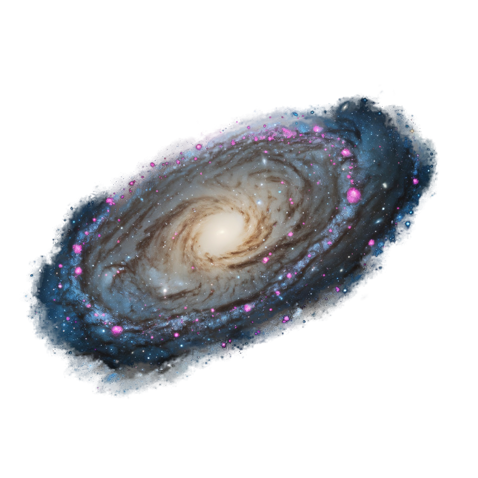 Cosmic Collision: Where Galaxies Kiss — Graphic